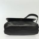 Salvatore Ferragamo Shoulder Bag Leather Black Gold Auth yk19470-6