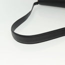 Salvatore Ferragamo Shoulder Bag Leather Black Gold Auth yk19470-8