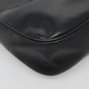 GUCCI Web Sherry Line Shoulder Bag Leather Black Red Green Auth yk19474-14