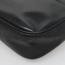 GUCCI Web Sherry Line Shoulder Bag Leather Black Red Green Auth yk19474-15