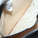 GUCCI Web Sherry Line Shoulder Bag Leather Black Red Green Auth yk19474-12