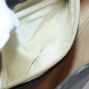 GUCCI Web Sherry Line Shoulder Bag Leather Black Red Green Auth yk19474-19