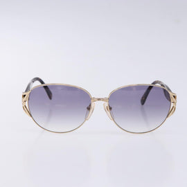 SAINT LAURENT Sunglasses plastic Brown Auth yk19477 - 0