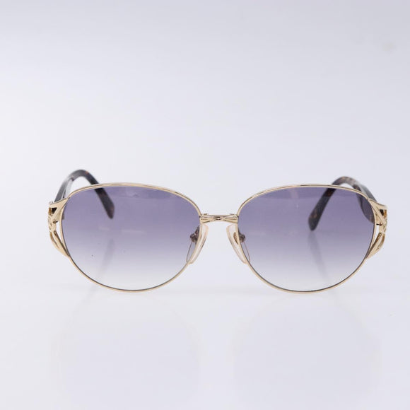 SAINT LAURENT Sunglasses plastic Brown Auth yk19477