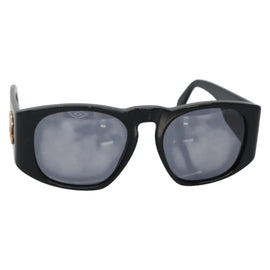 CHANEL Sunglasses plastic Black CC Auth yk19480