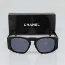CHANEL Sunglasses plastic Black CC Auth yk19480-11