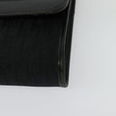 Christian Dior Trotter Canvas Chain Shoulder Bag Black Gold Auth yk19482-11