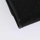 Christian Dior Trotter Canvas Chain Shoulder Bag Black Gold Auth yk19482-15
