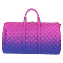 LOUIS VUITTON Taurillon Illusion Keepall Bandouliere 50 Bag M59713 Auth yk19483SM-13