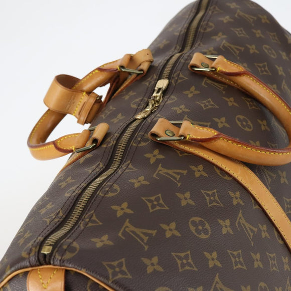 LOUIS VUITTON Monogram Keepall 50 Boston Bag M41426 LV Auth yk19486