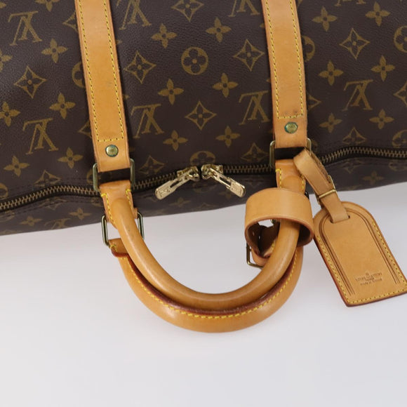 LOUIS VUITTON Monogram Keepall 50 Boston Bag M41426 LV Auth yk19486