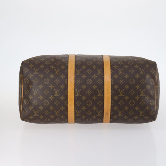 LOUIS VUITTON Monogram Keepall 50 Boston Bag M41426 LV Auth yk19486