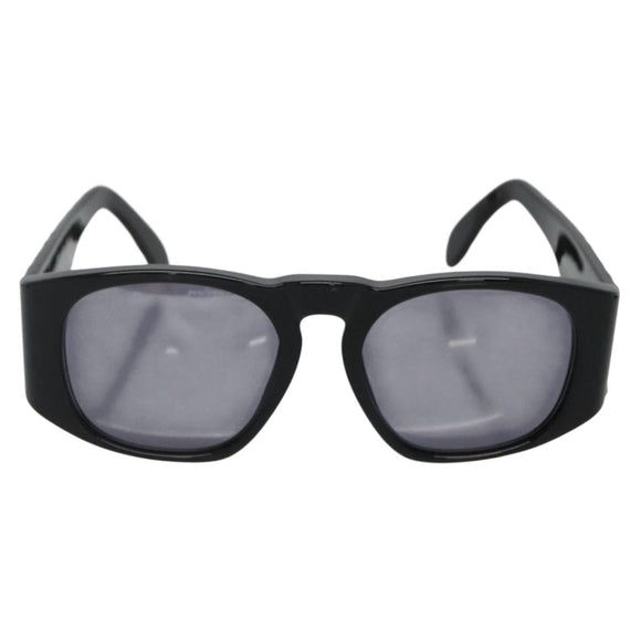 CHANEL Sunglasses plastic Black CC Auth yk19492
