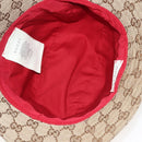 GUCCI GG Canvas Web Sherry Line Hat M Beige Red Green 411790 Auth yk19494-10
