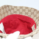 GUCCI GG Canvas Web Sherry Line Hat M Beige Red Green 411790 Auth yk19494-11