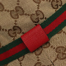 GUCCI GG Canvas Web Sherry Line Hat M Beige Red Green 411790 Auth yk19494-6