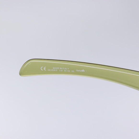 GUCCI Sunglasses plastic Green Auth yk19495