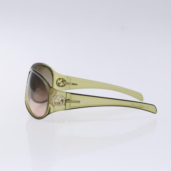 GUCCI Sunglasses plastic Green Auth yk19495