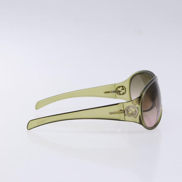 GUCCI Sunglasses plastic Green Auth yk19495