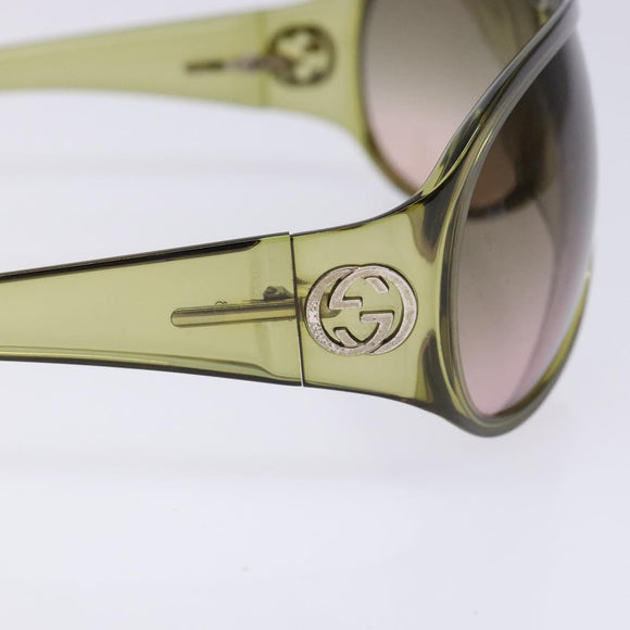 GUCCI Sunglasses plastic Green Auth yk19495