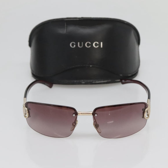GUCCI Sunglasses plastic Purple gray Auth yk19498
