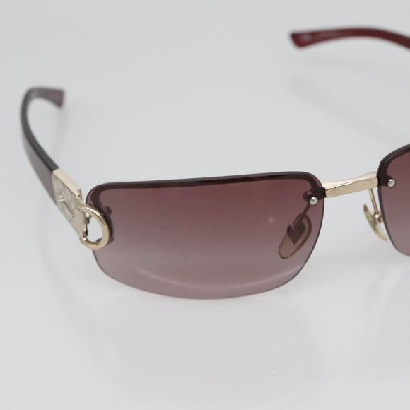 GUCCI Sunglasses plastic Purple gray Auth yk19498