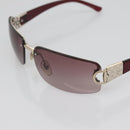 GUCCI Sunglasses plastic Purple gray Auth yk19498-7