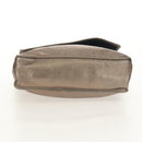 LOEWE Anagram Mya Shoulder Bag Leather Champagne Gold Gold Auth yk19500V-5