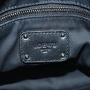 LOEWE Anagram Mya Shoulder Bag Leather Champagne Gold Gold Auth yk19500V-21