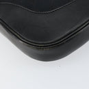 GUCCI GG Canvas Jackie Shoulder Bag Black Silver 001 3306 Auth yk19505-12