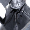 GUCCI GG Canvas Jackie Shoulder Bag Black Silver 001 3306 Auth yk19505-19