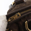 LOUIS VUITTON Monogram Idylle Elegy Hand Bag Black M56696 LV Auth yk19507-19