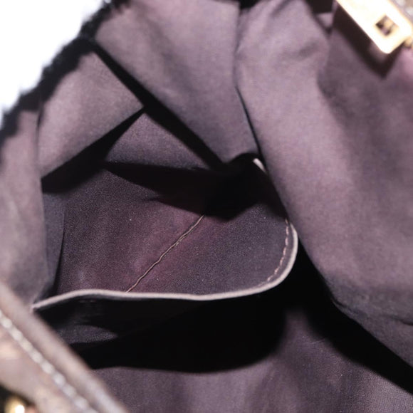 LOUIS VUITTON Monogram Idylle Elegy Hand Bag Black M56696 LV Auth yk19507