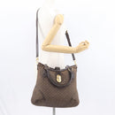 LOUIS VUITTON Monogram Idylle Elegy Hand Bag Black M56696 LV Auth yk19507-23