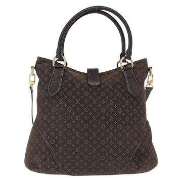 LOUIS VUITTON Monogram Idylle Elegy Hand Bag Black M56696 LV Auth yk19507 - 0