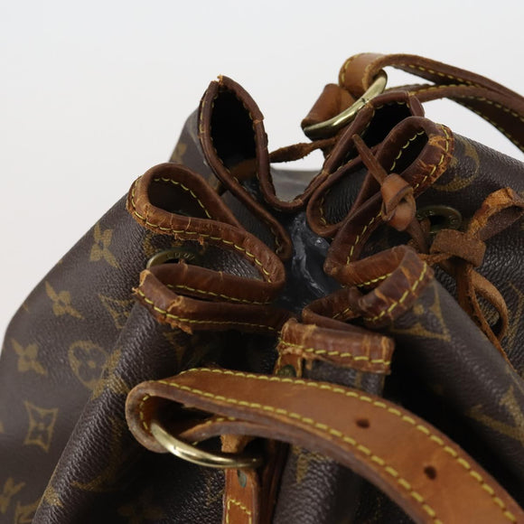LOUIS VUITTON Monogram Noe Shoulder Bag M42224 LV Auth yk19508