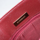 BURBERRY Nova Check Tote Bag Canvas Beige Gold Auth yk19514-10