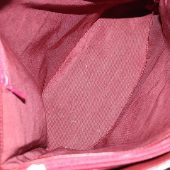 BURBERRY Nova Check Tote Bag Canvas Beige Gold Auth yk19514