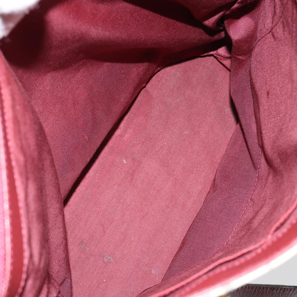 BURBERRY Nova Check Tote Bag Canvas Beige Gold Auth yk19514