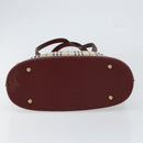 BURBERRY Nova Check Tote Bag Canvas Beige Gold Auth yk19514-5