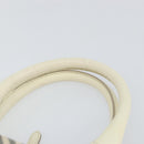 BURBERRY Nova Check Hand Bag Canvas Beige Auth yk19515-8