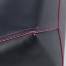 LOEWE Anagram Tote Bag Leather Navy Gold Auth yk19519-16