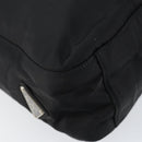 PRADA Shoulder Bag Nylon Black Silver Auth yk19522-14