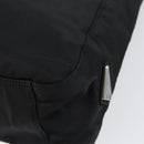 PRADA Shoulder Bag Nylon Black Silver Auth yk19522-15