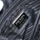 PRADA Shoulder Bag Nylon Black Silver Auth yk19522-18