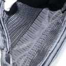 PRADA Shoulder Bag Nylon Black Silver Auth yk19522-10