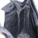 PRADA Shoulder Bag Nylon Black Silver Auth yk19522-19