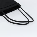 PRADA Shoulder Bag Nylon Black Silver Auth yk19522-7