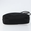 PRADA Shoulder Bag Nylon Black Silver Auth yk19522-5