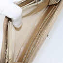 CHANEL 2.55 Matelasse Long Wallet Lamb Skin Gold CC Auth yk19525-11